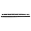Ikon Motorsports Compatible with 10-14 Ford Mustang Side Skirts Black Extension Left Right Set Bodykit Ployurethane PU