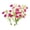 Deep pink, variant on Under $5 Artificial Hanging Flowers for Outdoors Spring Summer Decoration 4Pcs Hanging Plants for Patio Porch Window Garden Indoor Decor