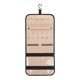 thumbnail image 1 of Joyería Bolsa colgante Bolsa de almacenamiento de anillo para mujeres Pantallas de arete colgantes Organizador de joyas de joya montada en la pared gris oscuro, 1 of 8