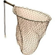 Frabill Wading Trout Net, 11 x 15 Hoop, Tangle Free Netting, Fixed Handle