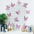 thumbnail image 7 of SLYNSHome 12Pcs 3D Butterfly Wall Decals Art Decorations Purple Hollow Out Butterfly Wall Stickers DIY Wallpaper Home Decorations, 7 of 7