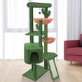 thumbnail image 3 of Árbol para Gatos Wang Xin de Cuatro Niveles Grande con Condo para Gatos y Hamacas, 3 of 7