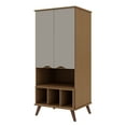 thumbnail image 6 of Hampton 26.77 Display Cabinet 6 Shelves and Solid Wood Legs, 6 of 10