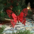 thumbnail image 6 of EXCIXING Set of 3 Festival Butterfly Hanging Ornament for Christmas Tree Decoration, 6 of 20