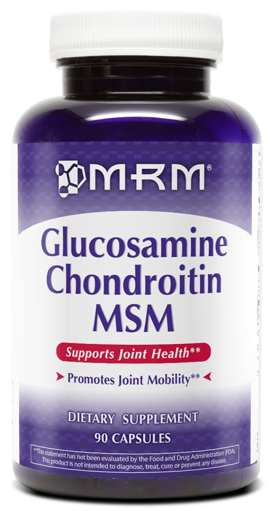 MRM Glucosamine Chondroitin MSM Capsules, 90 Ct