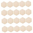 thumbnail image 6 of HOMOBABE 100Pcs Small Hexagon Pieces Wooden Hexagon For Crafts And Diy Projects, 6 of 8