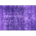 thumbnail image 1 of Ahgly Company Indoor Rectangle Oriental Purple Industrial Area Rugs, 7' x 9', 1 of 4