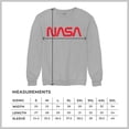 thumbnail image 7 of Vintage NASA Worm Logo Crewneck Sweatshirt Astronaut Space Exploration Emblem, 7 of 7