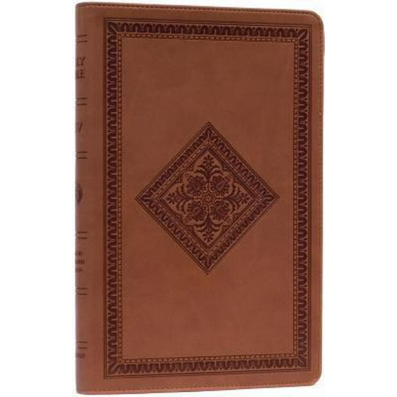 Pre-Owned ESV Thinline Bible, TruTone, Tan, Diamond Design, Red Letter Text (Unknown) 1581346530 9781581346534