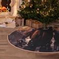 thumbnail image 2 of Lsque Five Nights At Freddy'S Print Christmas Tree Skirt with Ties and Velcro,Xmas Holiday Decorations, Adjustable Tree Skirt-36", 2 of 6