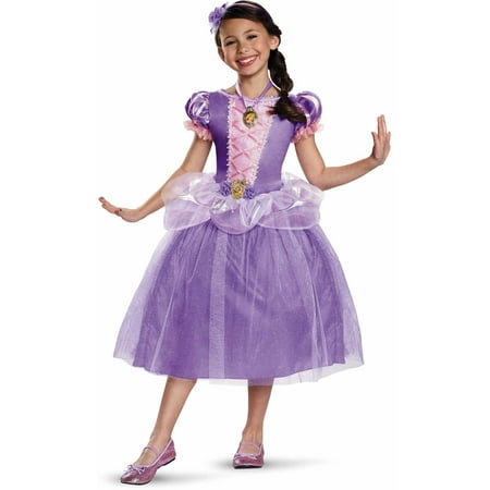 Tangled Rapunzel Deluxe Toddler Halloween Costume with Locket