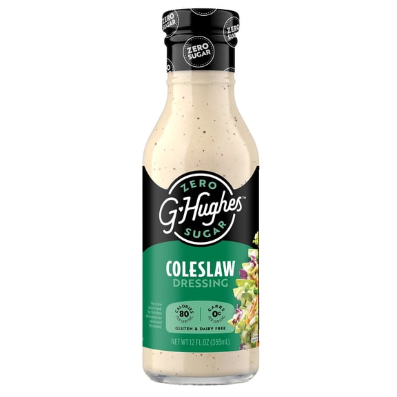 G Hughes Sugar Free Coleslaw Dressing, 12 fl oz