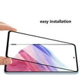 thumbnail image 6 of FIEWESEY For Samsung Galaxy A73 Screen Protector Anti Scratch Case Friendly Bubble Free Scratchproof 9H Tempered Glass Screen Protector for Samsung Galaxy A73 (2 Pcs), 6 of 6