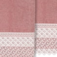 thumbnail image 2 of Linum Home Textiles Traditional/Contemporary 2 Pieces Cotton Bath Towel Set, Pink, 2 of 2