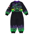 thumbnail image 3 of Overall Monster Jam Grave Digger para niños pequeños, 3T, negro/morado, 3 of 6