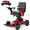 L10-Red, variant on Height Adjustable Electric Wheelchair 15.7"–23.6" (Electric Lift), Portable Motorized Mobility Scooter, 14 Miles Ranges(265LBS),3D Winged Headrest