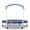 Blue Multi, variant on 36" Trampoline for Kids,3 Foot Indoor Outdoor Trampoline with Foam Handle,No-Gap Safe Design,Kid Trampoline with Safety Enclosure Net for Boys Girls, Ages 1-8,Blue