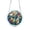 C, variant on 7.4" Wooden Puzzles for Adult, Acrylic Sunlight Catcher, DIY Window Pendant with Metal Chain, Double-Sided Colorful Light Projection, Scratch-Resistant Home Decor Gift for Birthday and Housewarming,A