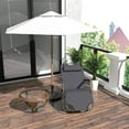 thumbnail image 2 of Chaises Pliantes Portables avec Dossier Réglable, Chaise Solide pour Bronzage Intérieur Extérieur Compagnon Résistant aux Intempéries (Gris), 2 of 5