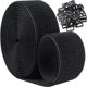 thumbnail image 5 of Reusable Adjustable Nylon Cinch Strap with Buckle for Organizing Storage Black 5m, 5 of 5