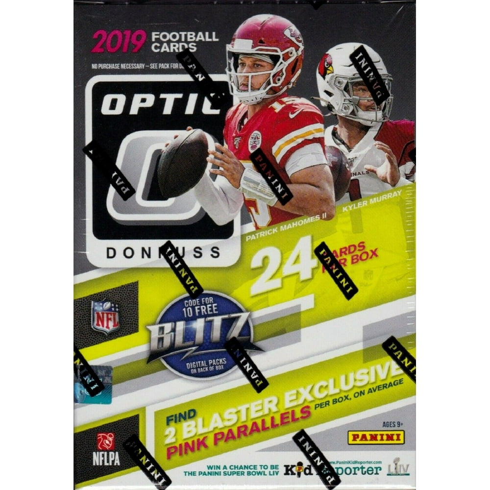 NFL Panini 2019 Donruss Optic Football Trading Card BLASTER Box [6