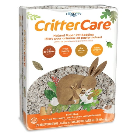 Healthy Pet CritterCare Paper Bedding, 60 L
