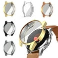 thumbnail image 1 of HEVIRGO 1PC Smartwatch Cases Full Coverage Watch Screen Protector Shockroof Anti-Scratch Screen Watch Casestpu Electroplating Watch Face Covers Compatible with Huawei Watch GT2 42mm/46mm, 1 of 10