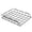Black, variant on HHJZPR Stackable Metal Wire Document Tray, 12.13in ×9.84in ×2.01in Desktop Iron File Organizer Holder for Office Paper Storage