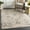 Beige, Black, Charcoal / Sunnyside, variant on Hauteloom Burnettsville Boho Vintage Traditional Damask Area Rug - Farmhouse Traditional Floral Medallion Carpet for Living Room, Bedroom, Dining Room - Gray, Black, Beige - 2' x 2'11"