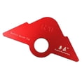 thumbnail image 3 of Red Wood Panel Radius Quick-Jig Router Table Bit Corner Template Tools R20 Sunnimix Radio Quick Jig, 3 of 6