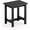 Black, variant on Outdoor Side Table, HDPS Small Outdoor Table, Adirondack Side Table, Outside End Table for Patio, Porch, Deck, Pool, Weather Resistant/Easy Maintenance/Indoor or Outside Use, Orange