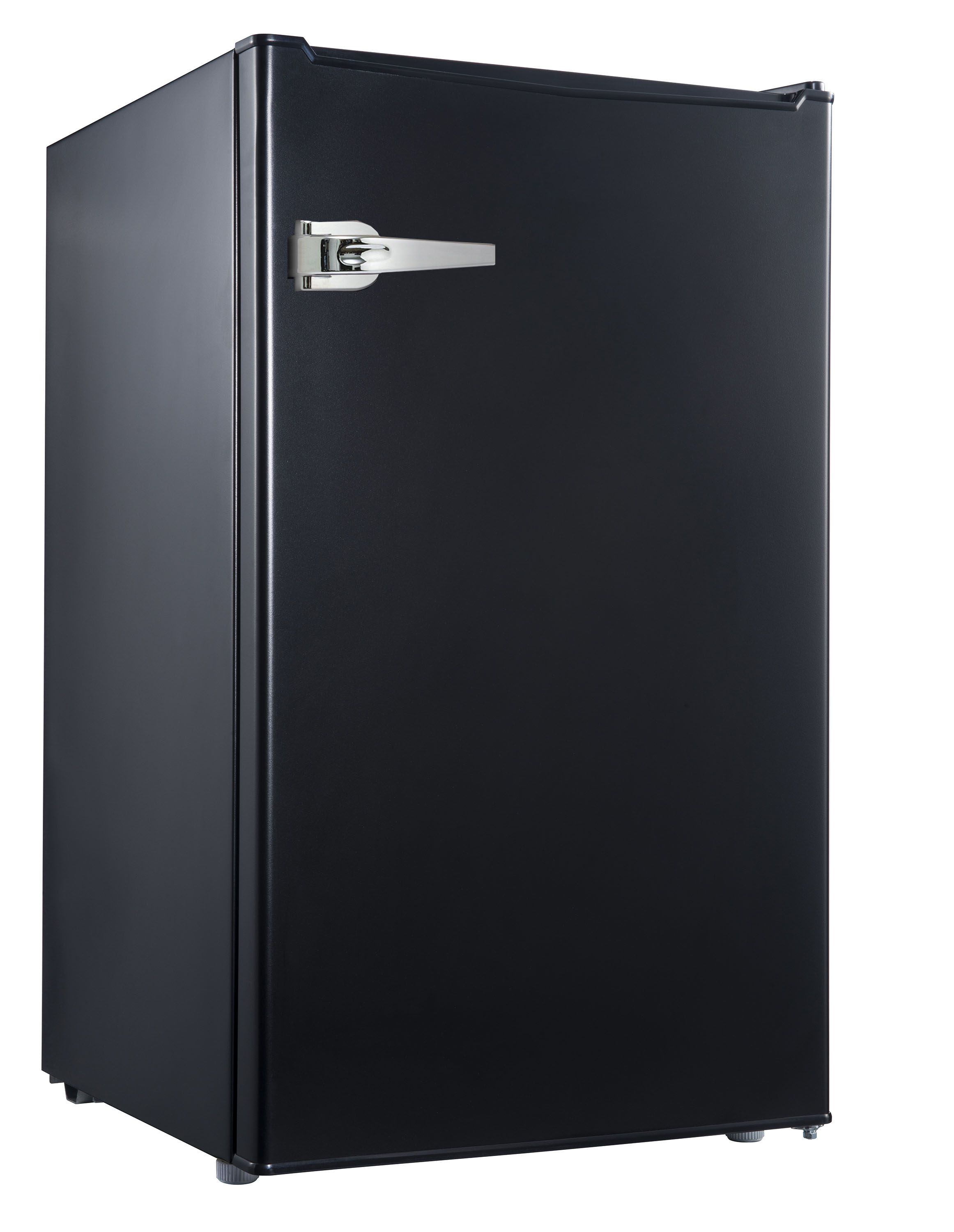 Willz 3.5 Cu Ft Single Door Retro Mini Fridge WLR35BL, Black