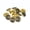 Antique Gold 24L, variant on Mibo 12pcs Metal Shank Button - Nautical Wings and Crown Emblem - 24L(15mm) - Antique Gold