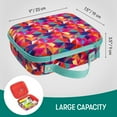 thumbnail image 6 of ZIPIT Jumbo Pencil Box | Extra Large Capacity Organizer Pencil Case with Handle | Holds Up to 110 Pens | Machine Washable (Colorful), 6 of 10
