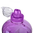 thumbnail image 5 of 1/2 Gallon BPA FREE Reusable Plastic Drinking Water Bottle w/ Stainless Steel Cap - 64 oz. - Purple, 5 of 7