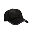 thumbnail image 2 of Gorra de béisbol, gorra de béisbol con visera para el sol, ajustable, ligera, para exteriores, de verano. Negro, 2 of 9