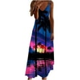 thumbnail image 1 of Birdeem Fashionable Womens Spring/Summer Suspender Backless Printed Dress, 1 of 1
