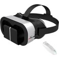 thumbnail image 1 of Auriculares VR de teléfono - Dispositivo de realidad virtual escalable, gafas de películas en 3D | Visor panorámico de alta definición para contenido educativo, exploración de viajes, juegos e, 1 of 11