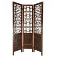 thumbnail image 2 of Wayborn 5321 54 x 1 x 80 in. Dalong Screen, Brown, 2 of 4
