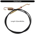 thumbnail image 5 of YIEMEEN Universal Helical Auger Cable 45" For 2 Stage Snow Blower Models 746-0897A 946-0897A, 5 of 7