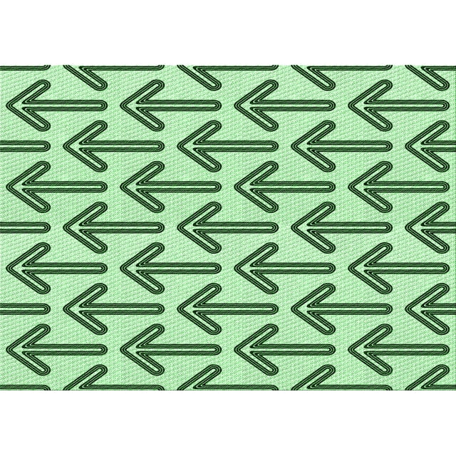Ahgly Tapis Rectangulaire Lavable en Machine Intérieur Vert Menthe, 6 Pieds x 9 Pieds