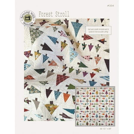 Forest Stroll Quilt Pattern by Susan Marth for Suzv Quilts