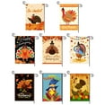 thumbnail image 2 of Coofit Autumn Flag Turkey Vertical Decorative House Flag Garden Flag for Thanksgiving, 2 of 10