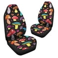 thumbnail image 3 of Chririnla Car Seat Covers Set 2Pcs, Funny Mushroom Print Universal Front Car Seats Durable Vehicle interior Protector Fits Most Car Auto SUV Sedan Truck, 3 of 7