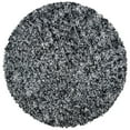 thumbnail image 4 of SAFAVIEH Rio Kynaston Solid Polyester Shag Area Rug, Black/Ivory, 3' x 5', 4 of 10