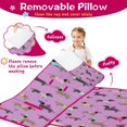 thumbnail image 3 of Cute Cartoon Dachshund Toddler Nap Mats for Kids Preschool,Sleeping Mat Bag or Kids,Toddler Sleeping Bag,Toddler Nap Mat or Daycare, 3 of 6