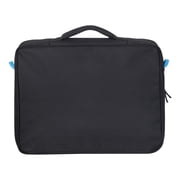 RIVACASE 8087 Regent II Clamshell Bag With 16 Laptop Pocket, Black