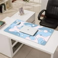 thumbnail image 3 of Pink and Blue Cartoon Camouflage&nbsp;desk Mouse Padwaterproof,rubber+multispandexnon Slip the Camouflage SeriesmousepadsDesk Pad for Office Home Game 31.5x15.7inches, 3 of 7