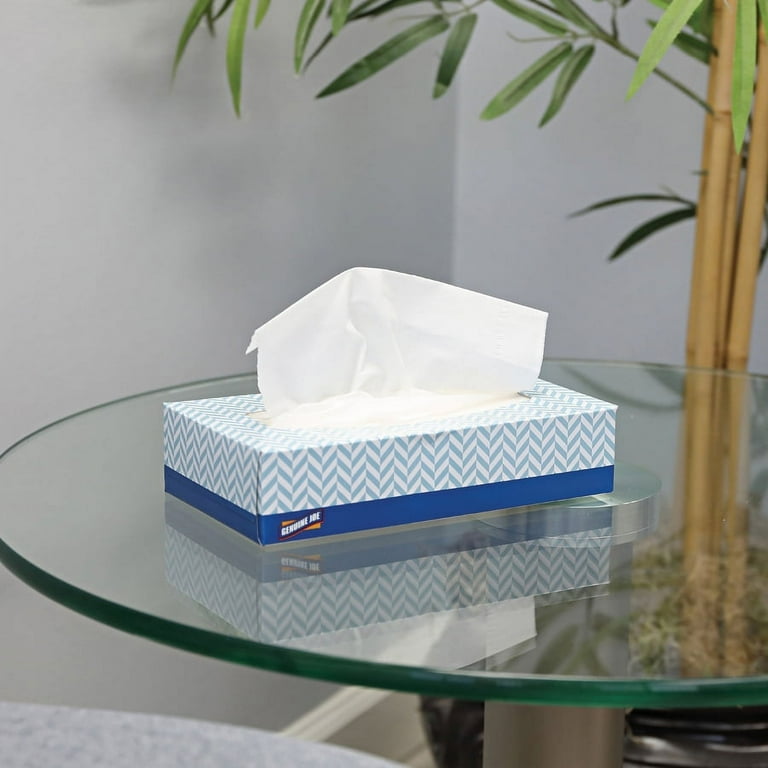 Genuine Joe Facial Tissue - 2 Ply - White - Soft - 100 Per Box - 30 / Carton Genuine Joe Facial Tissue - 2 Ply - White - Soft - 100 Per Box - 30 / Carton