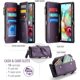 thumbnail image 2 of funda billetera para Samsung Galaxy A71 con Protección RFID, Ranuras para Tarjetas, Pata de Cabra, Correa Desmontable-Funda para teléfono tipo Bandolera con Tapa de Cuero PU a prueba, 2 of 9